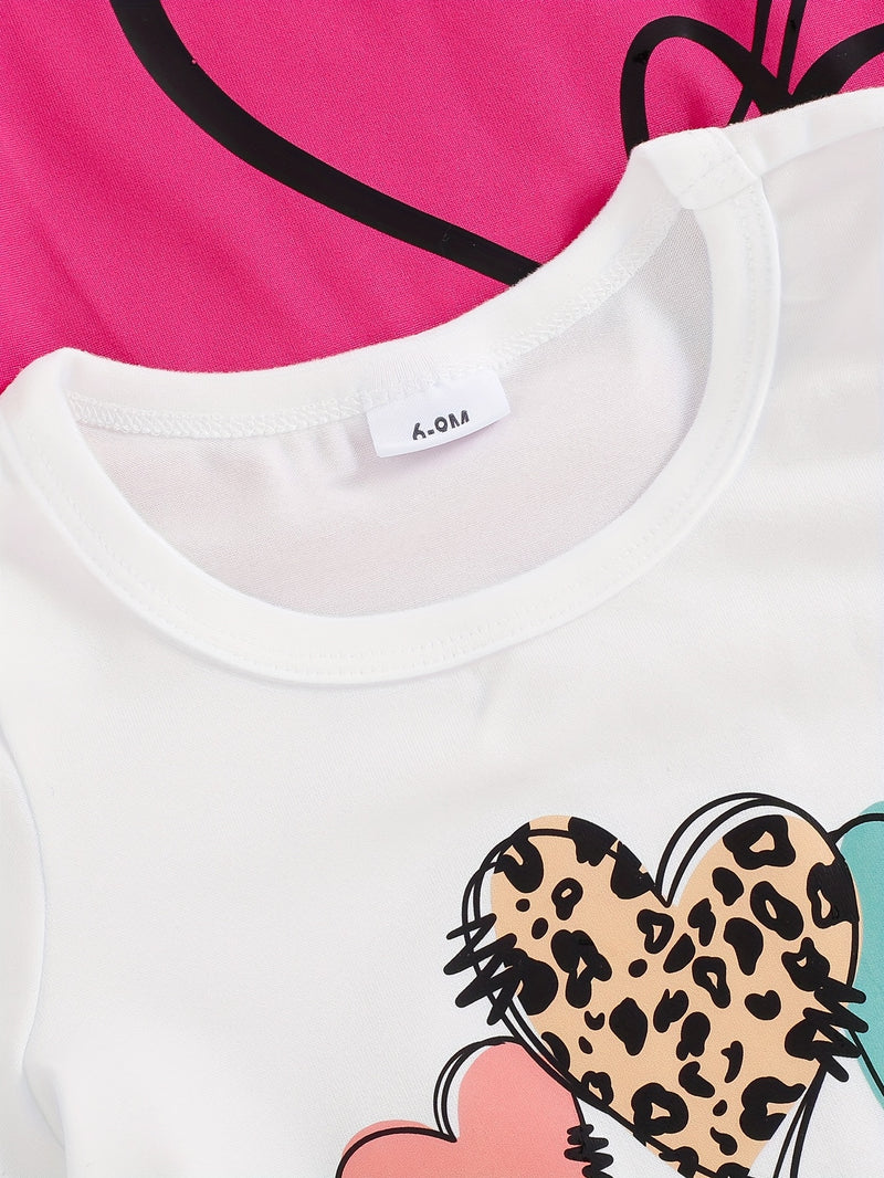 Directional Development of Spring And Summer New Cute Love Letter Printed Short.