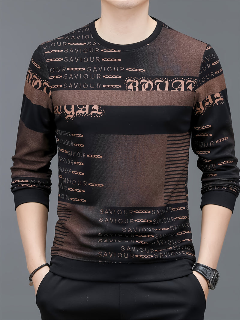 Men's Long-Sleeve Versatile Fashion.