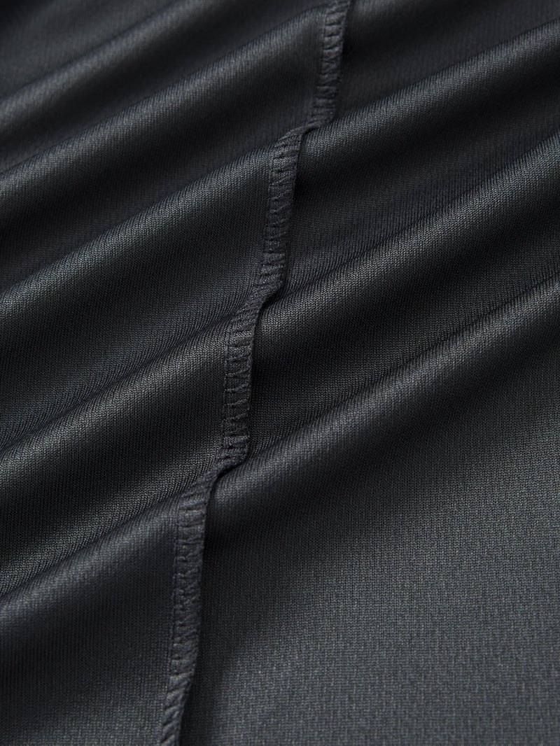 5pcs Solid Color Breathable Men's Sleeveless Hooded Tank Tops.