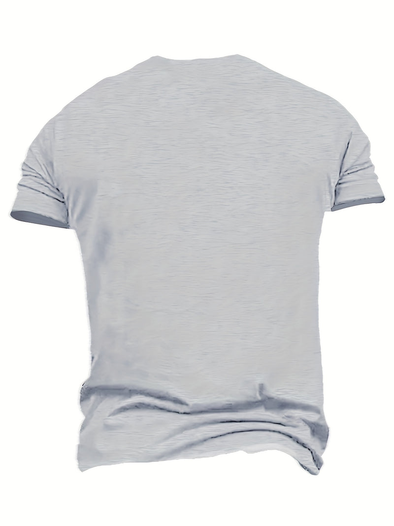 Men's Short-sleeved T-shirt Simple English.