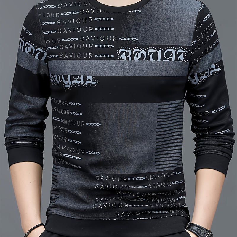 Men's Long-Sleeve Versatile Fashion.