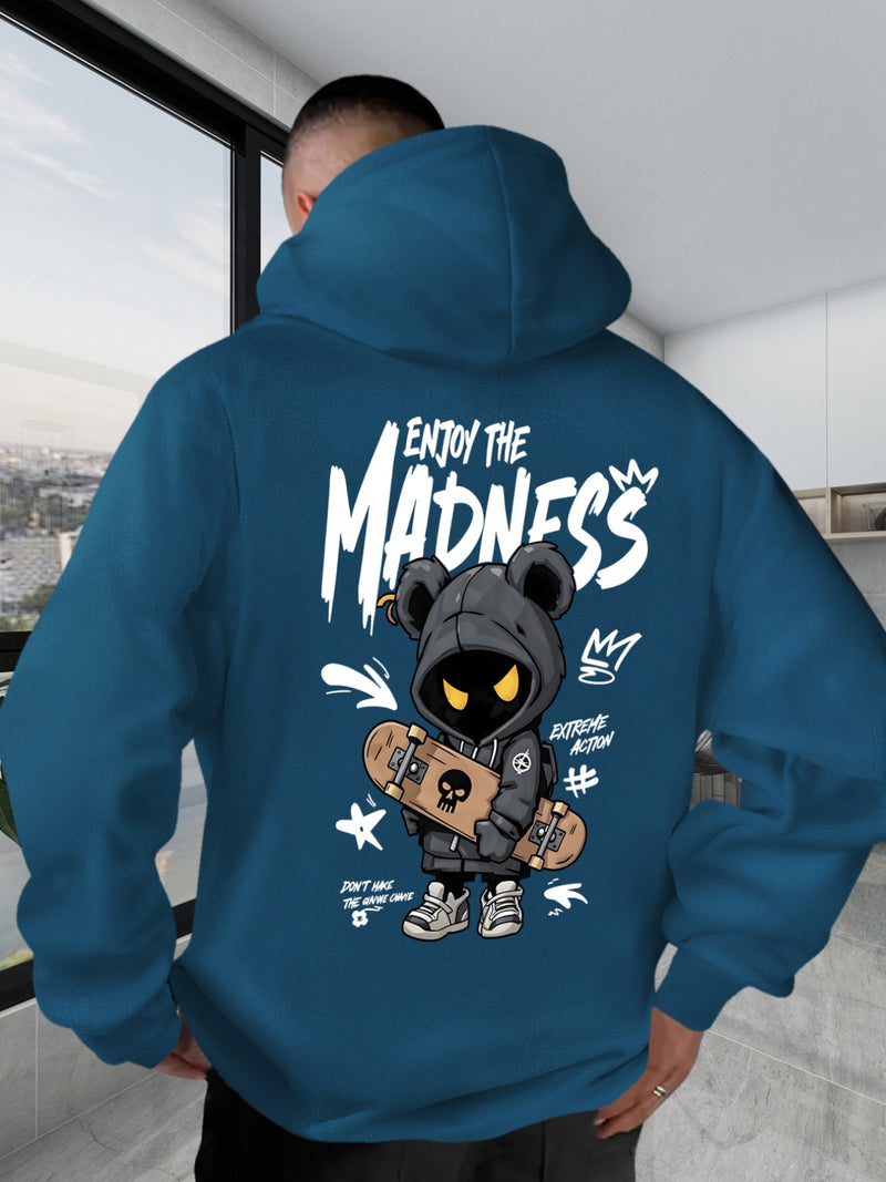 Men's Hooded Sweatshirt.