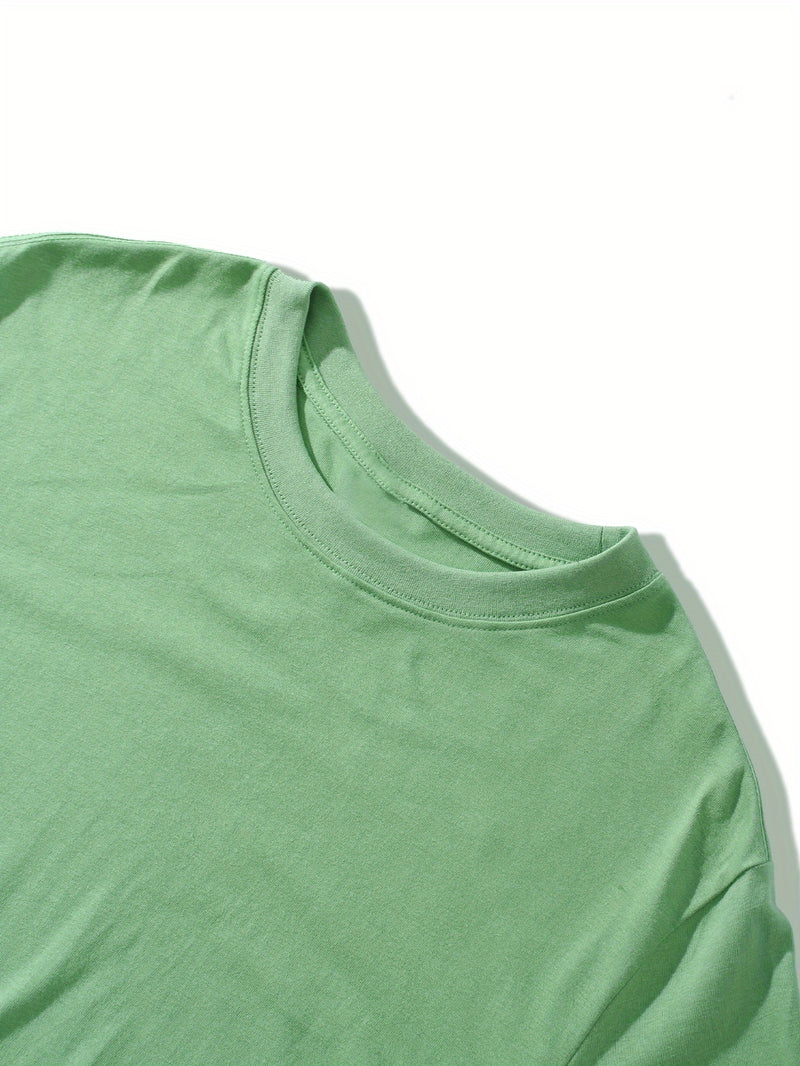 Men'S Fashion Short Sleeve Print T-Shirt.