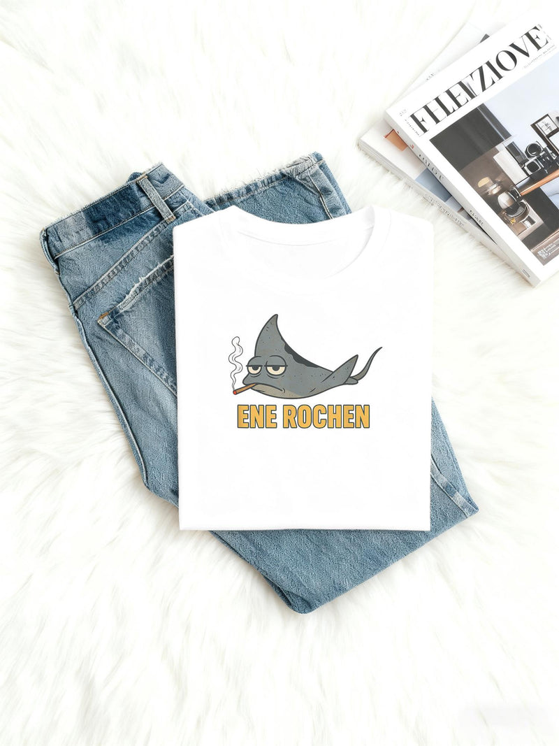 Women's Funny Ene Rochen Meme T-Shirt.