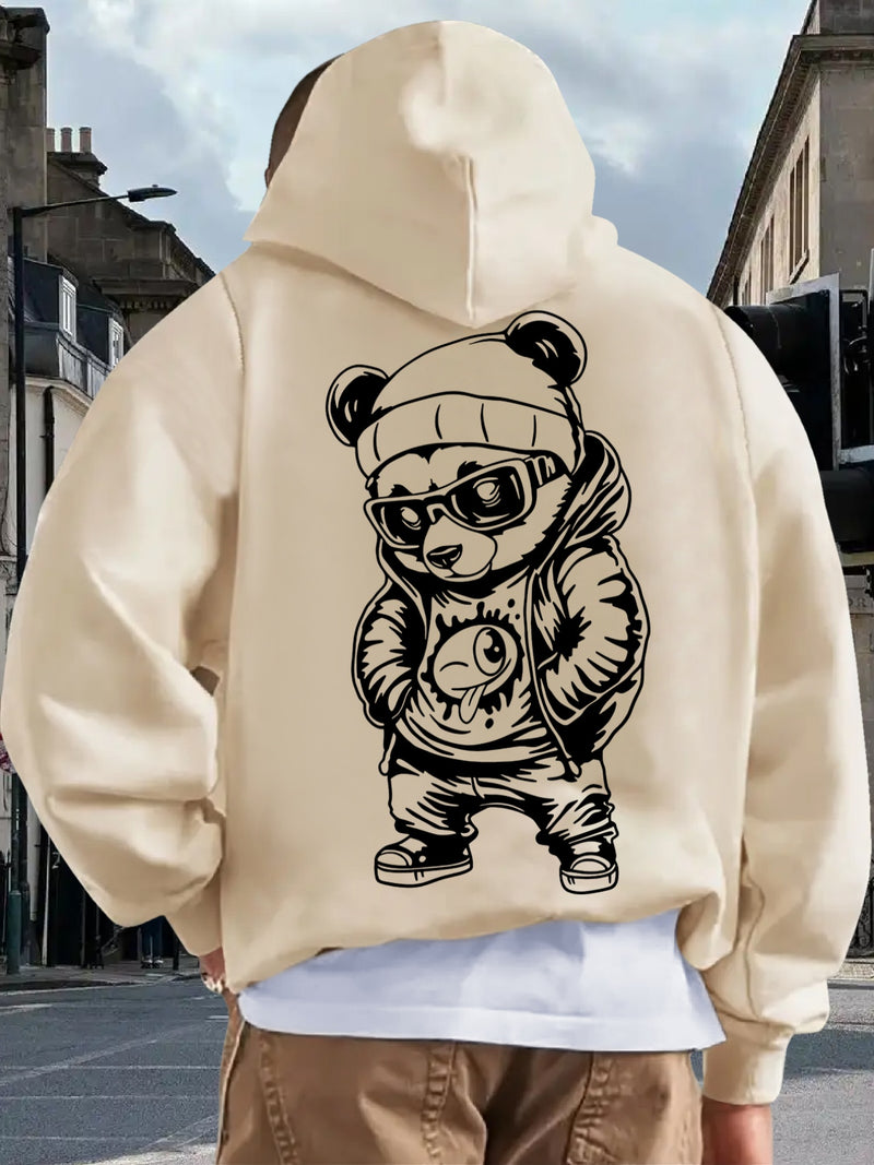 Men's Casual Hooded Sweatshirt.