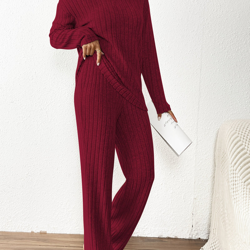 Women's Autumn And Winter Two-Piece Set.