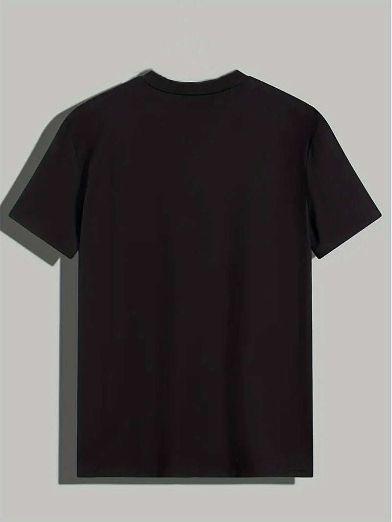 Men's T-shirt - Simple letter and skull design.