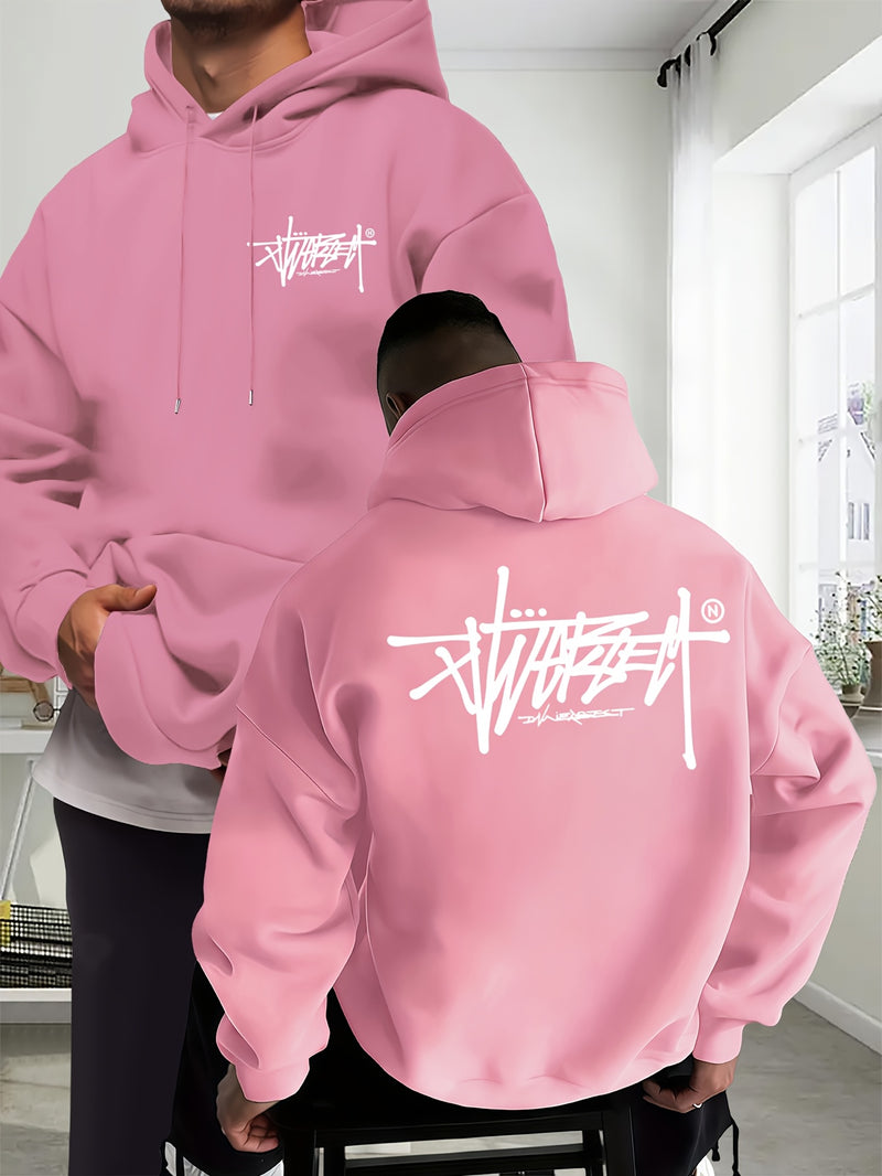 Men's Trendy Autumn-Winter Hooded Sweatshirt.