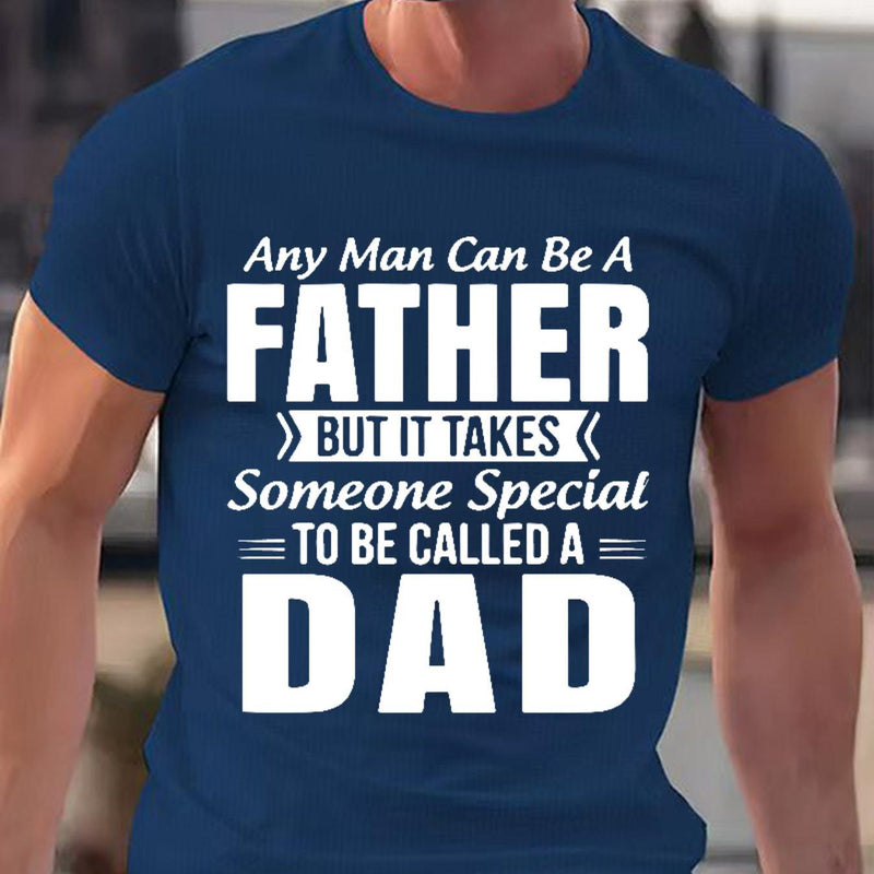 Men’s Short-Sleeved Round Neck, Knitted Fabric That Is Easy And Comfortable.