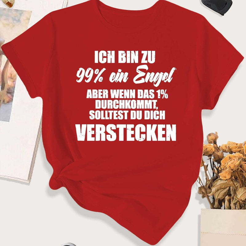 Women's T-Shirt with Short Sleeves.