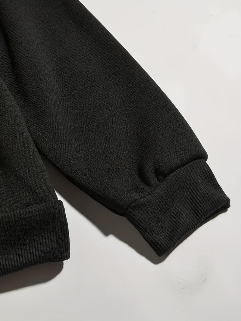 Men's Casual Pullover Hooded Sweatshirt.