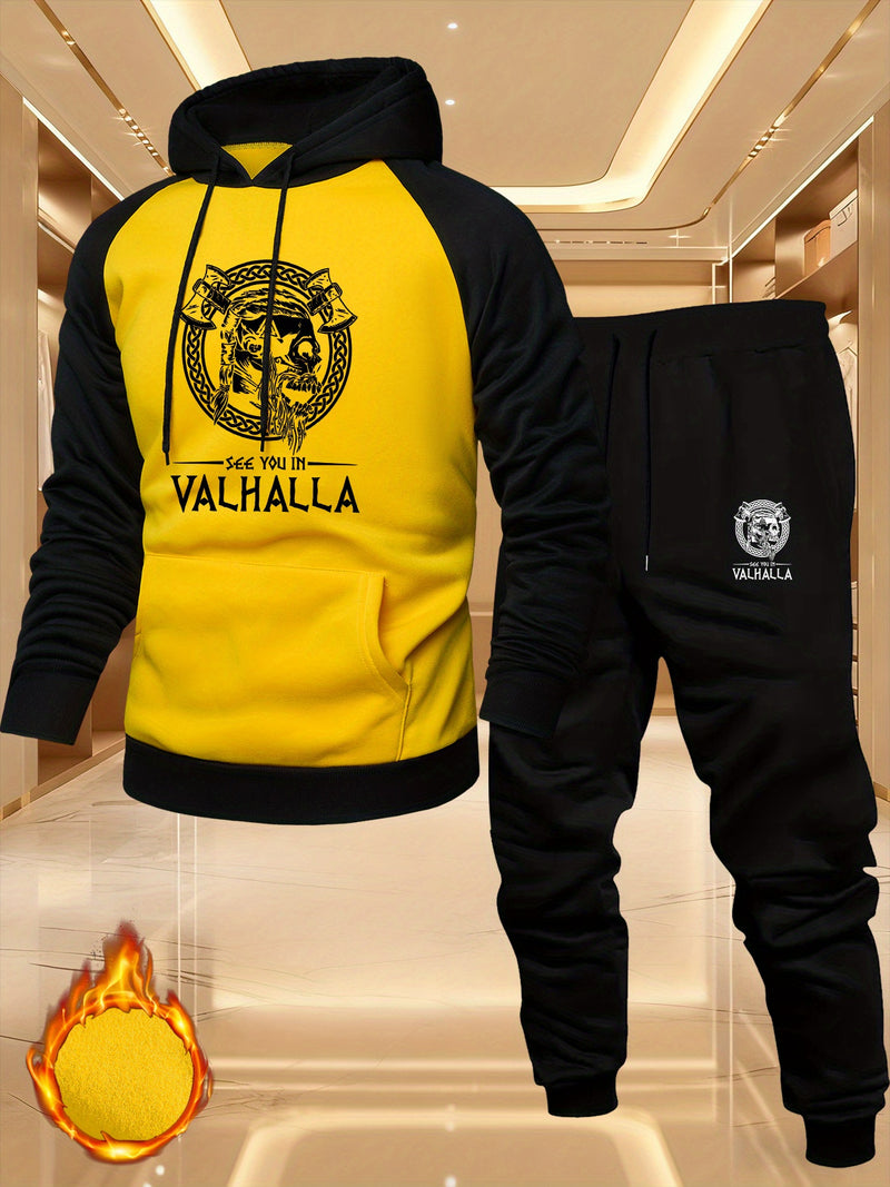 Men's Casual Sports Raglan Sleeve Hoodie.