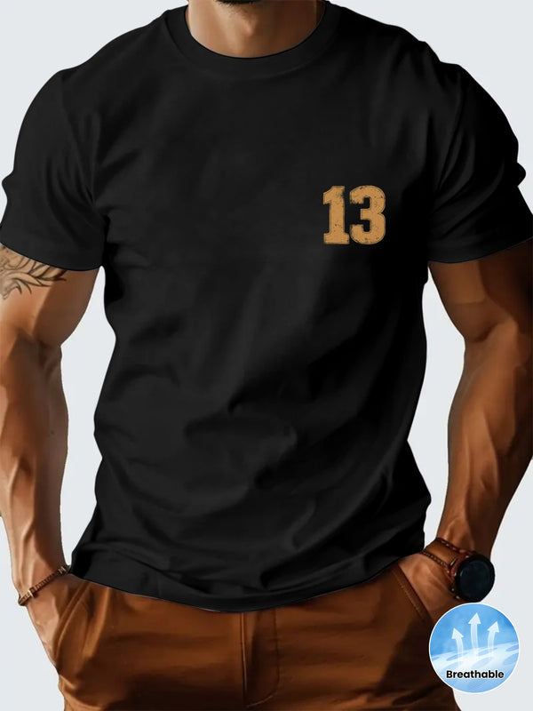 Men's Vintage Style Number 13 Graphic Tee.