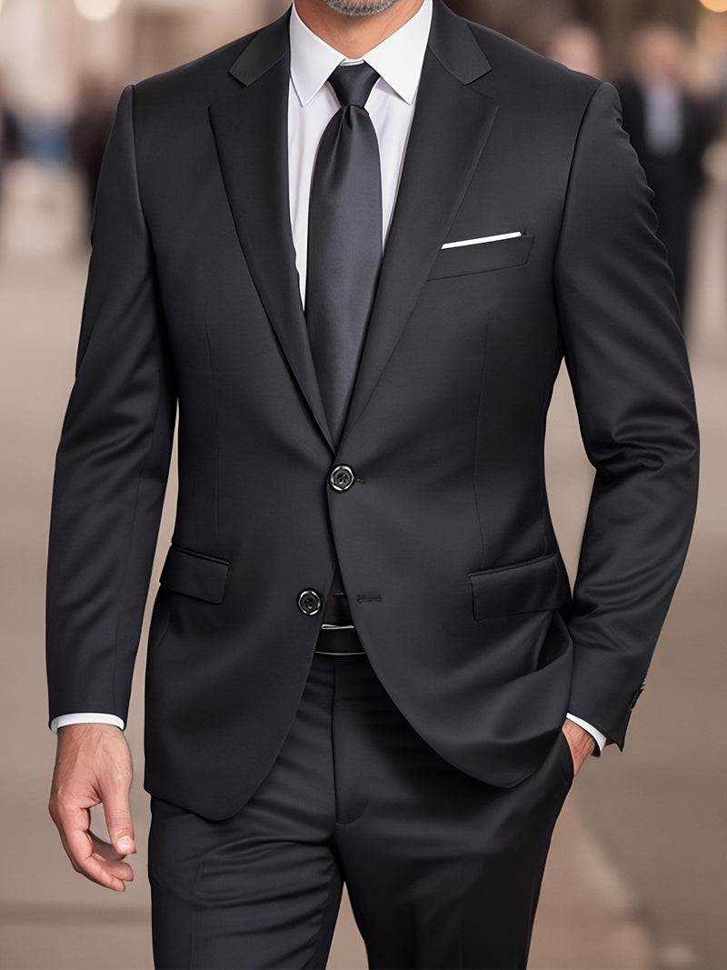 A Men'S Suit Set, Consisting of a Jacket And Trousers, Office Events.