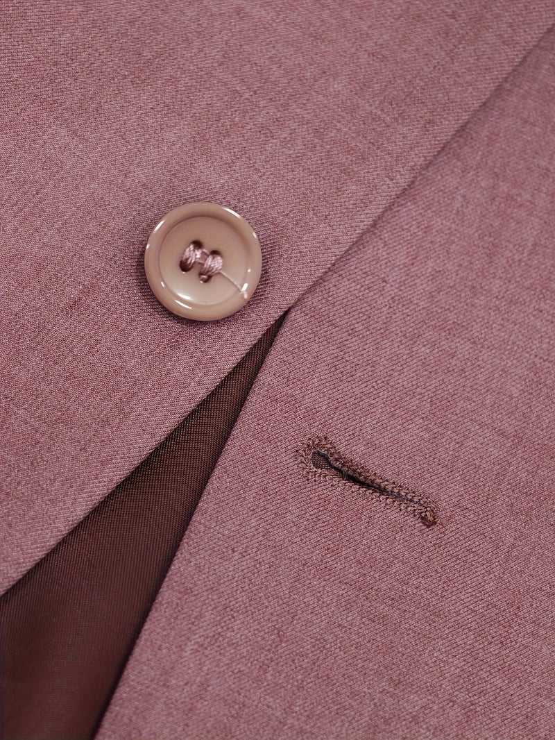 A Men'S Two-Piece Suit Featuring a Easy And Stylish Design.