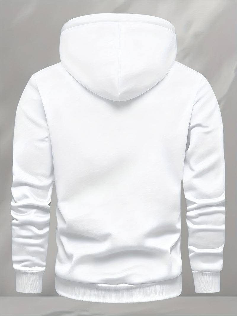 Men's Casual And Versatile Hooded Sweatshirt.