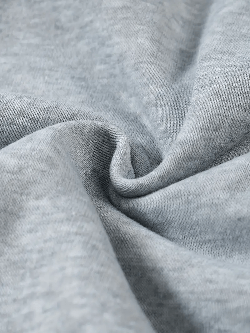 Fashion Versatile Warm 250gsm Hooded Sweatshirt + Pants Two-Piece Set for Men.