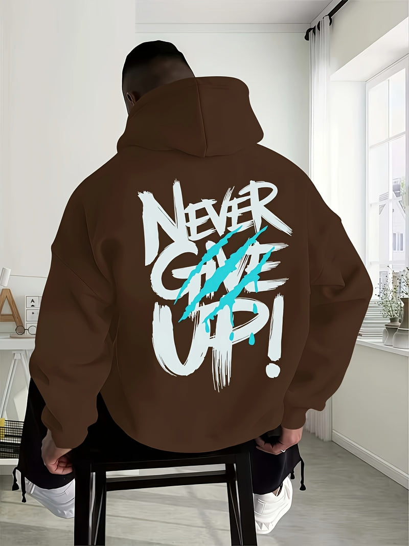 Men's Hooded Fleece  Sweatshirt.
