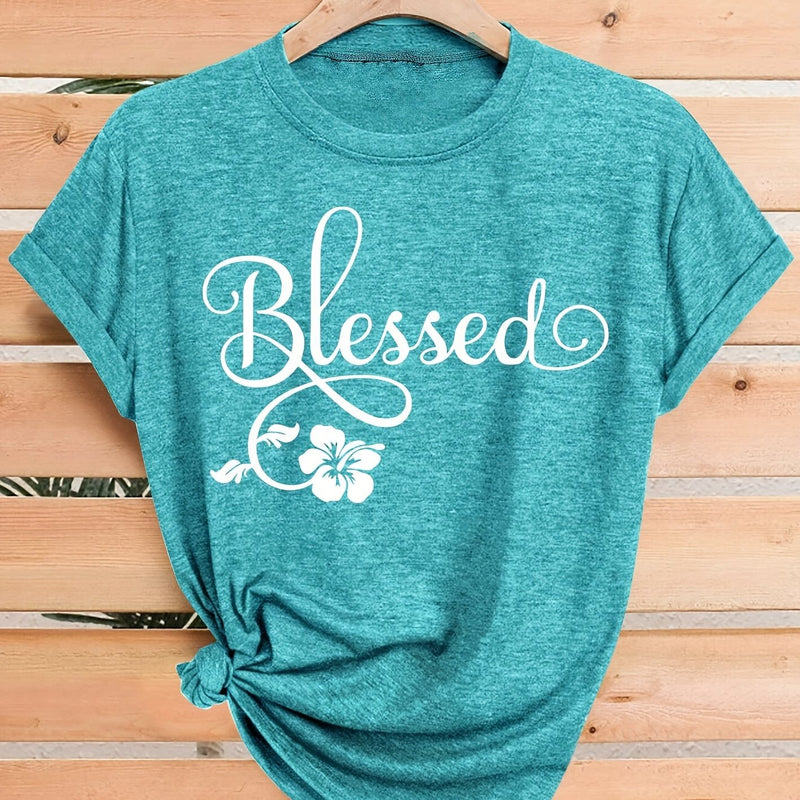 Women's Casual Short Sleeve T-Shirt.