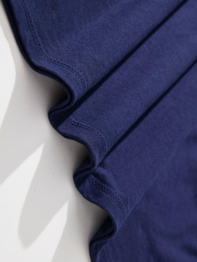 Men's Summer Casual Round Neck Short T-Shirt.