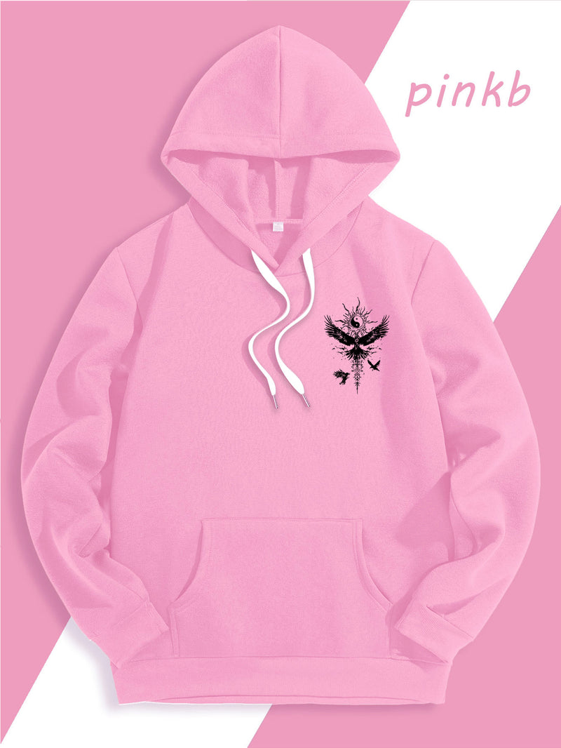 Men's Hooded Sweatshirt.