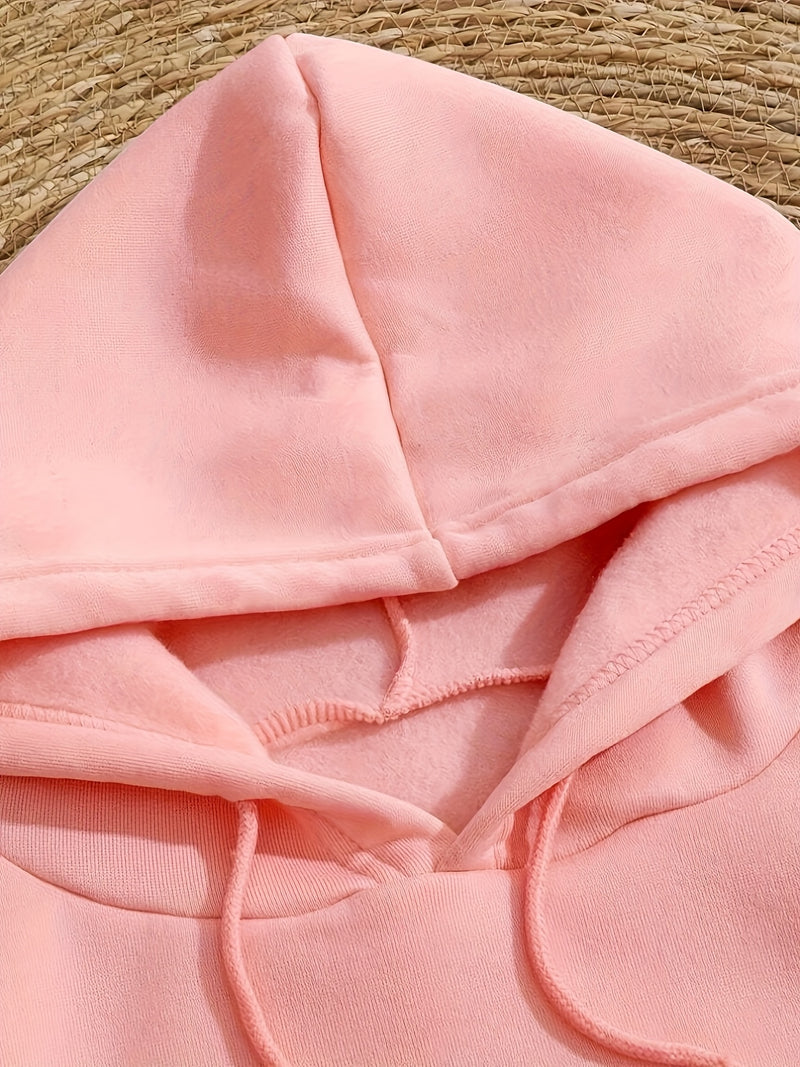 Women's Cute Sloth & Letter Print Hoodie.