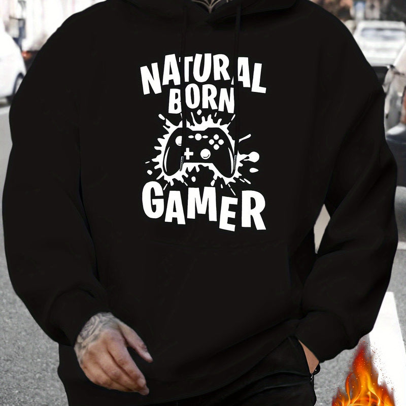 Men's New Stylish Hoodie for Gamers Featuring.