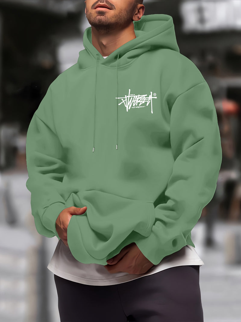 Men's Trendy Autumn-Winter Hooded Sweatshirt.