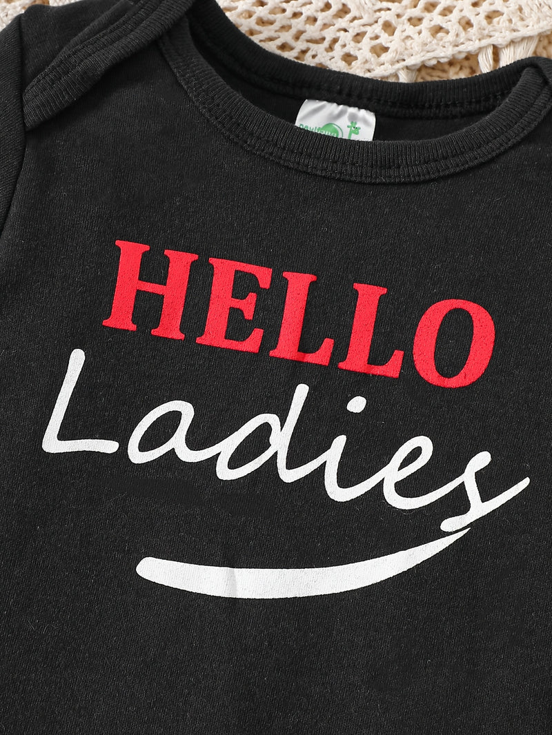 Newborn Baby Boy 5pcs Triangle Bodysuit Set, Summer Suitable for 0-12 Months.