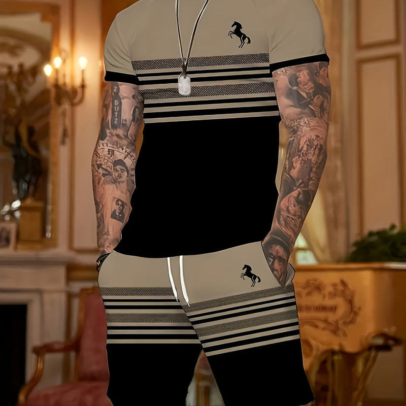 Men’s Summer Vacation Outdoor Fitness New Trendy Fashion.