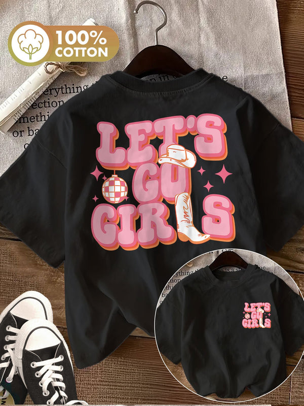 Women’s Graphic Print T-shirt, Short Sleeve Crew Neck Casual.