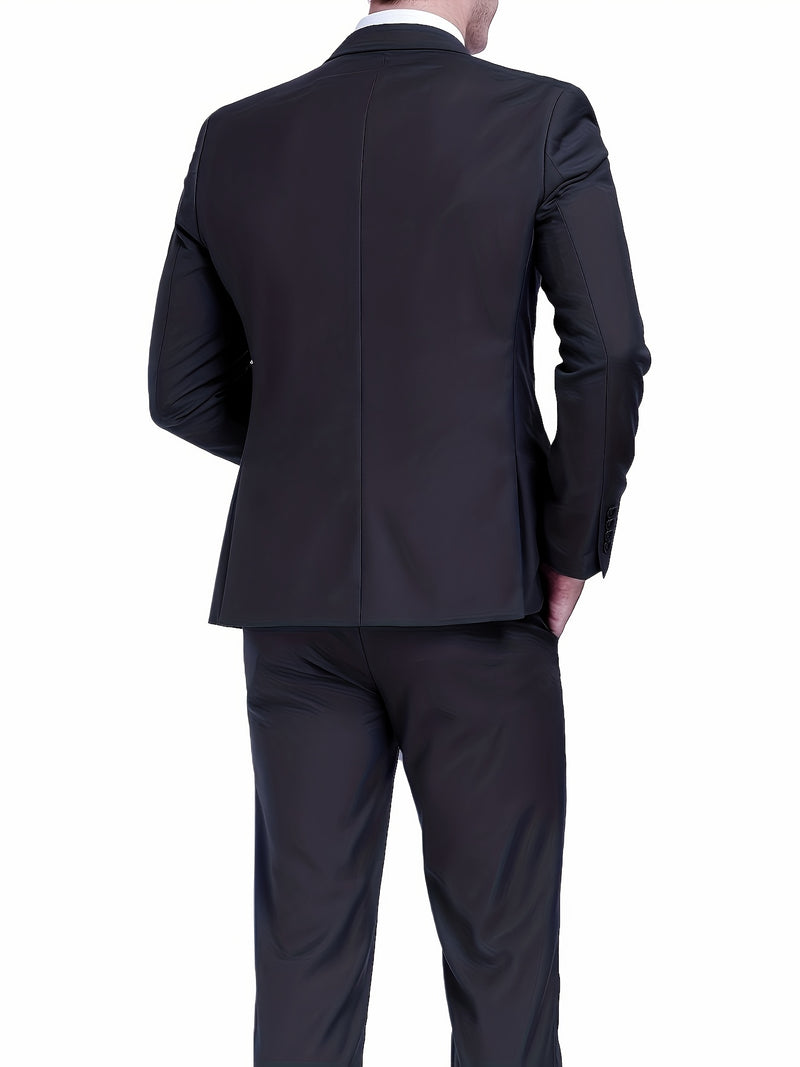 Two-Piece Men's Suit Set.