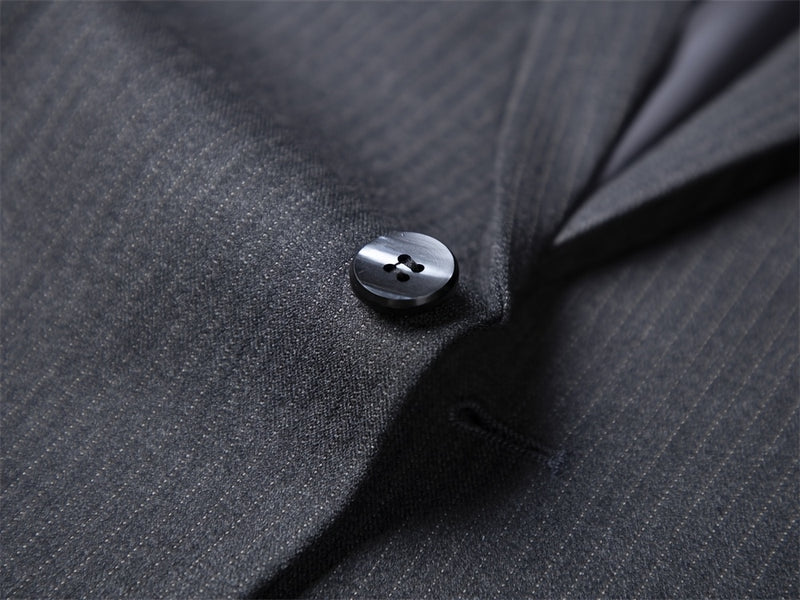 Men's Two-Piece Suit Set - Business & Casual Wear, Slim Fit.
