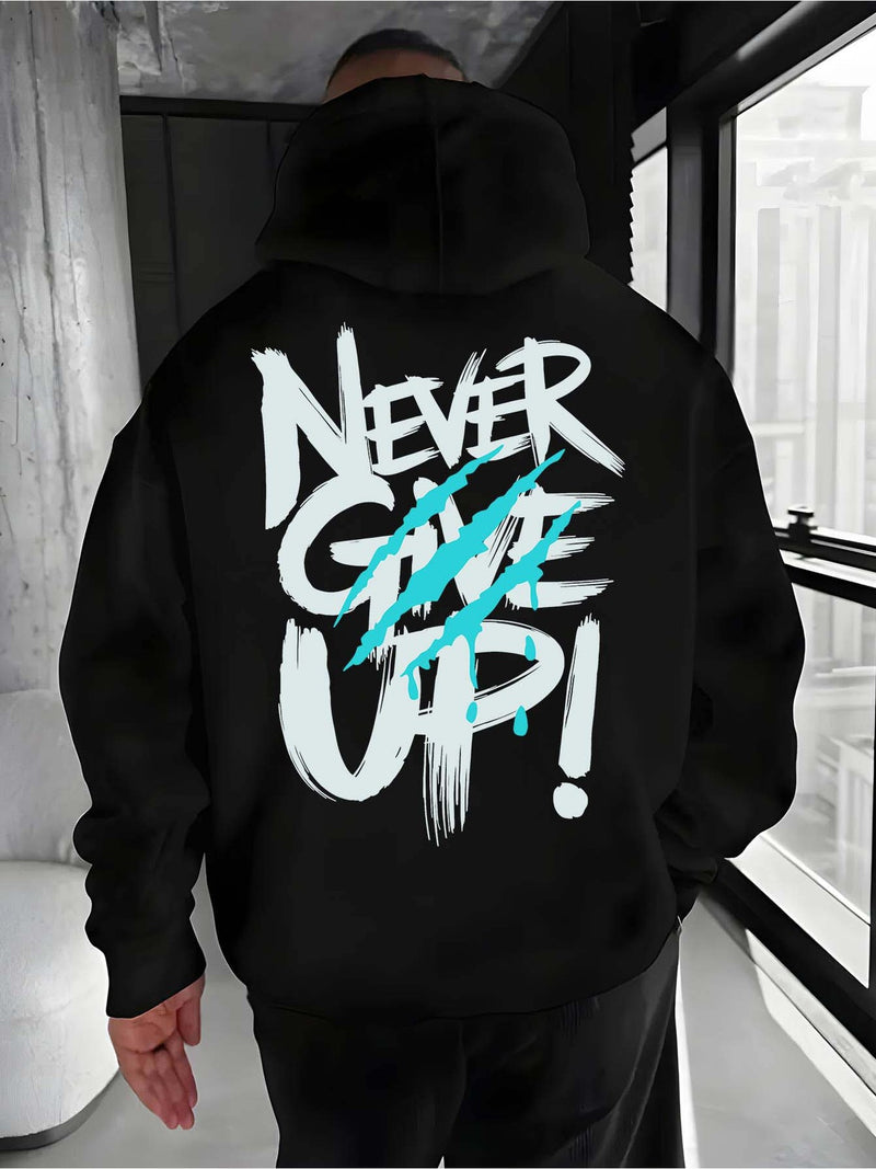 Men's Hooded Fleece  Sweatshirt.