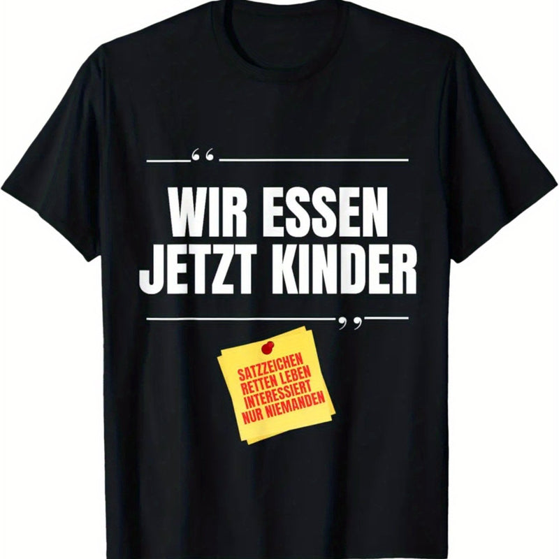 Men’s Humorous German T-Shirt.