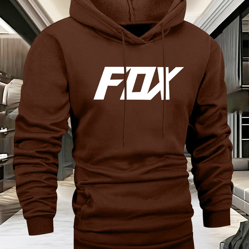 Men's Hooded Sweatshirt.