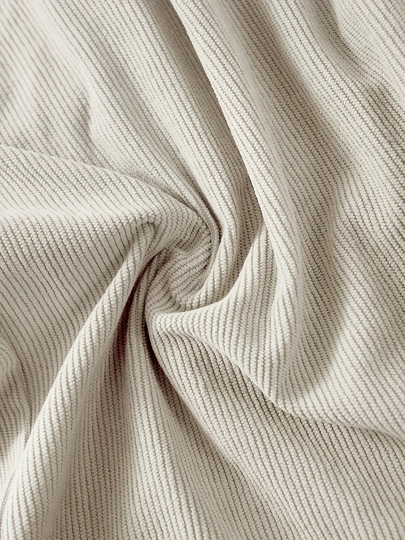 Men's Casual Shorts, Corduroy Drawstring Single-piece Shorts.