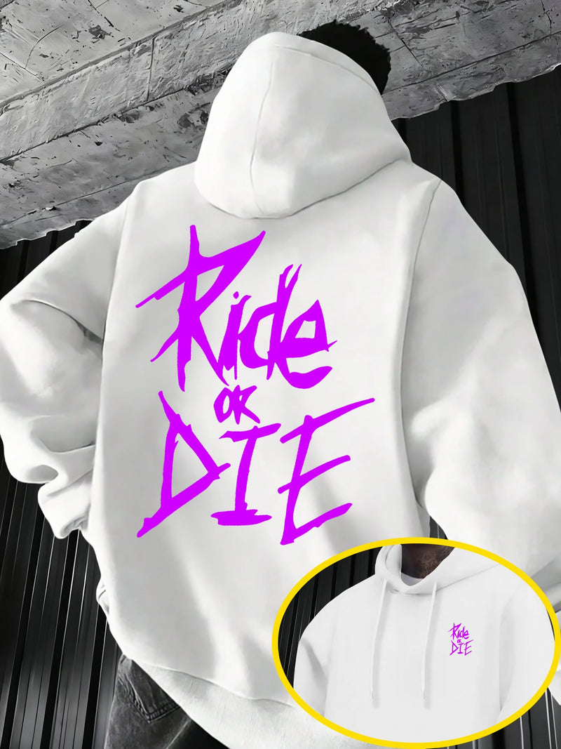 Men's Hooded Sweatshirt.