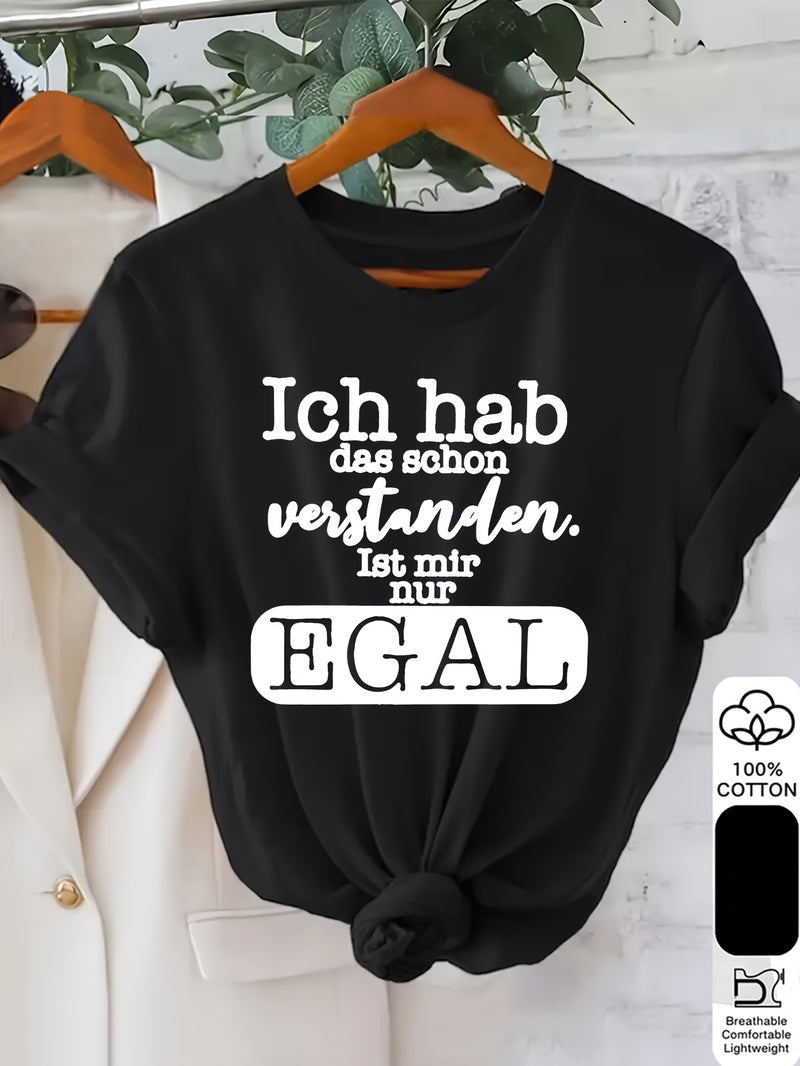 Women's Graphic Print T-Shirt.