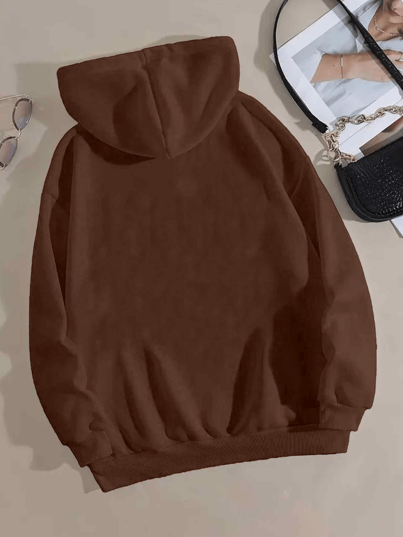 Women's Pocket Hoodie with Lining.