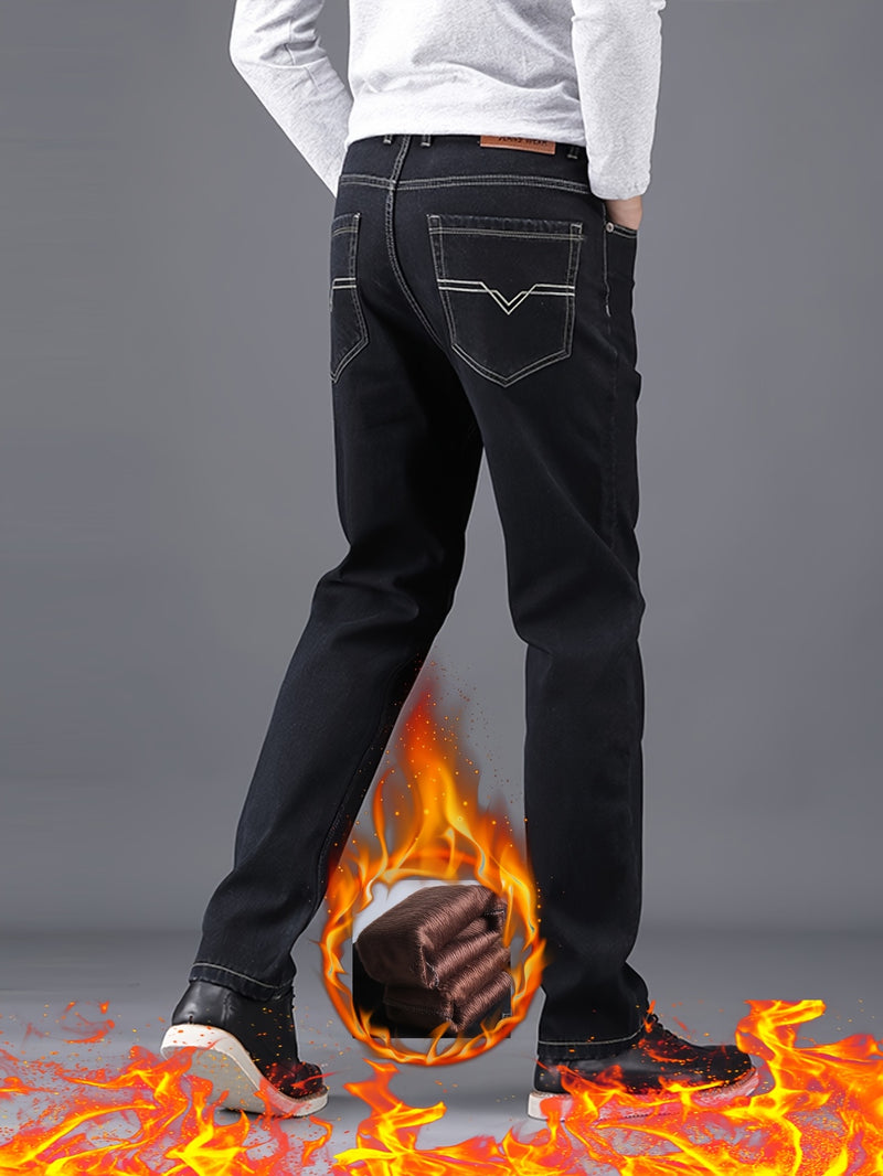 Autumn/Winter New Denim -Men's Business Casual Pants.