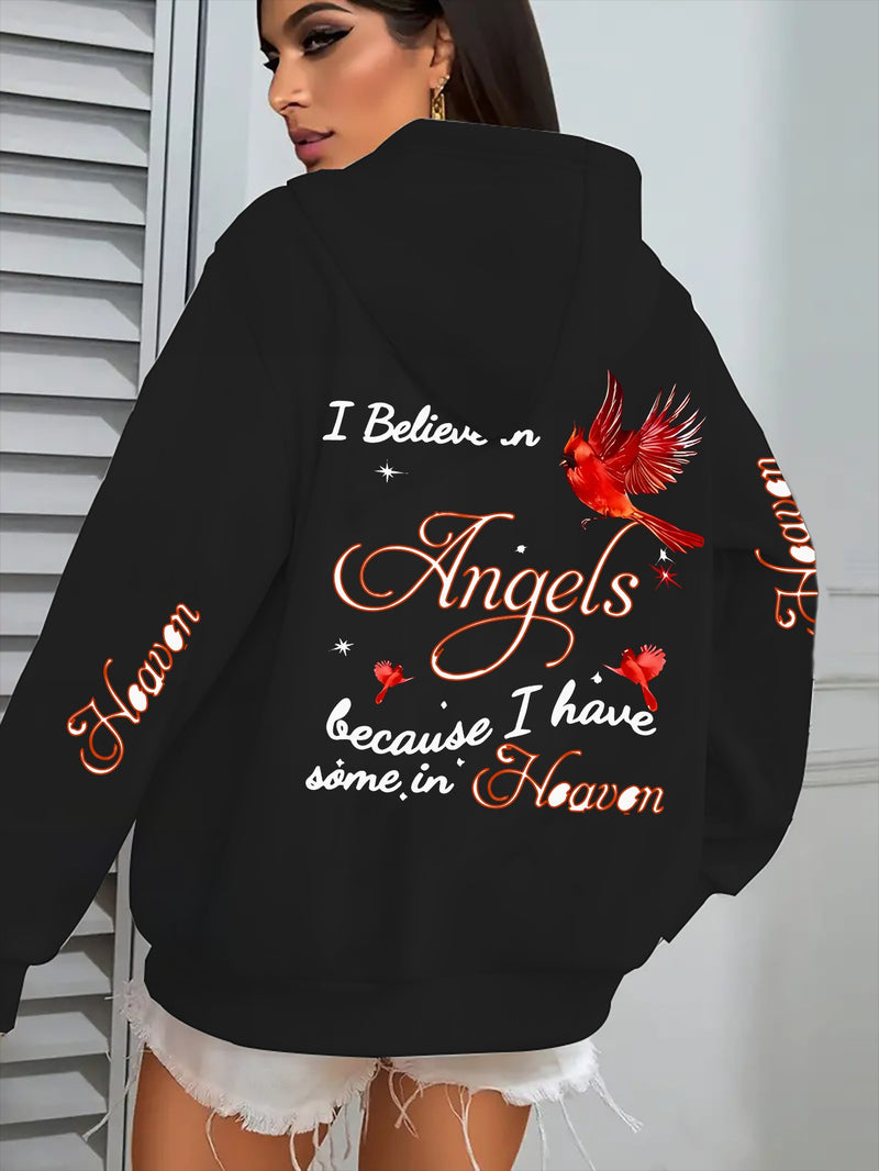 Casual Sweatshirts, Women's Hearts and Butterfly Prints.