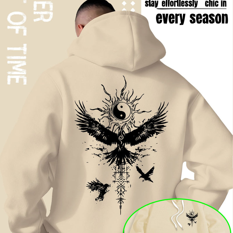 Men's Hooded Sweatshirt.