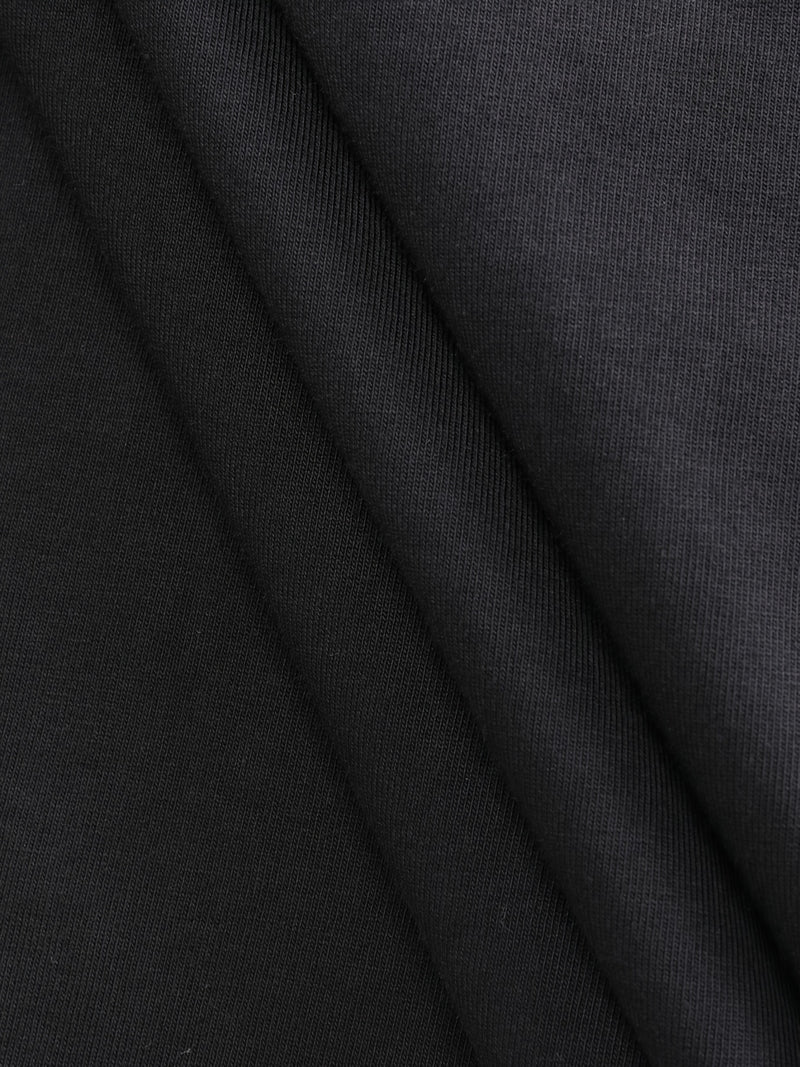 Men's Black Cotton T-Shirt with Cool Bear Graphic Print.