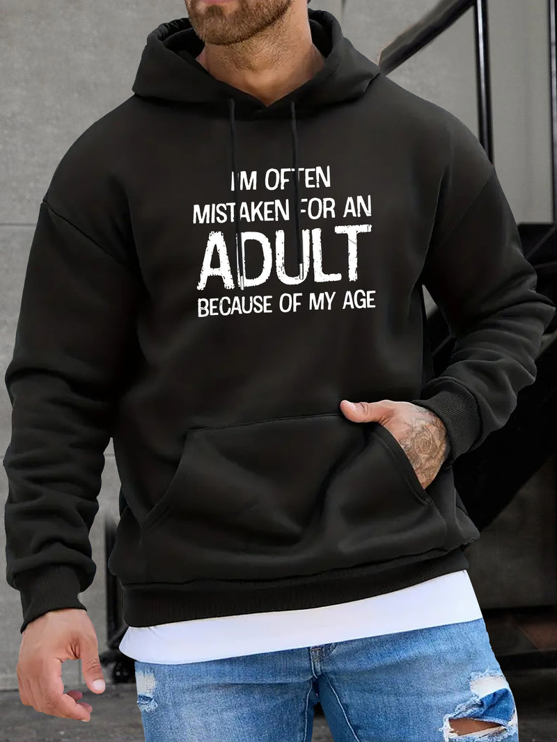 Men’s Hooded Sweatshirt New Spring.