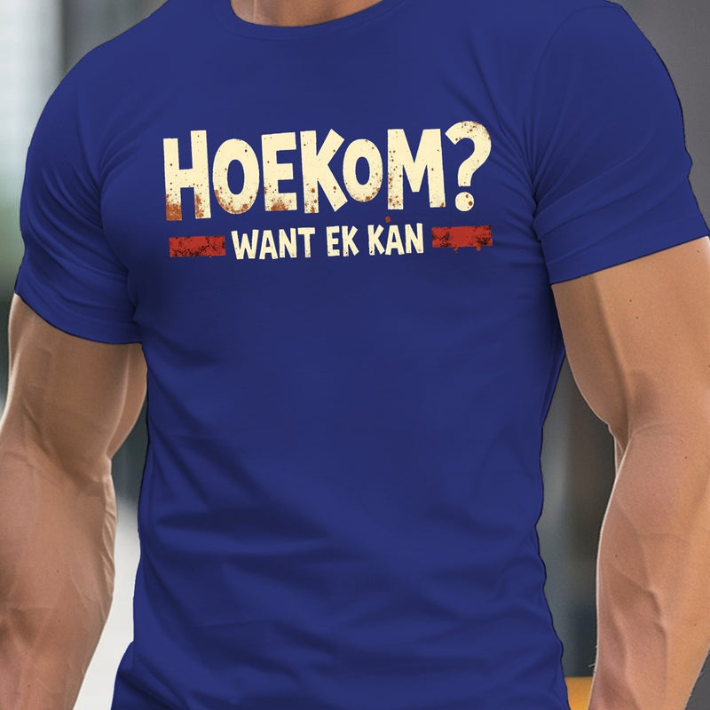 Men's Round Crew Neck Short Sleeve Tee, Casual T-Shirt.