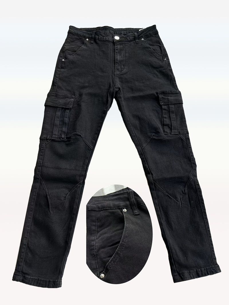 Men's Denim Pants, Multi- Cargo Trousers, Ripped Jeans.