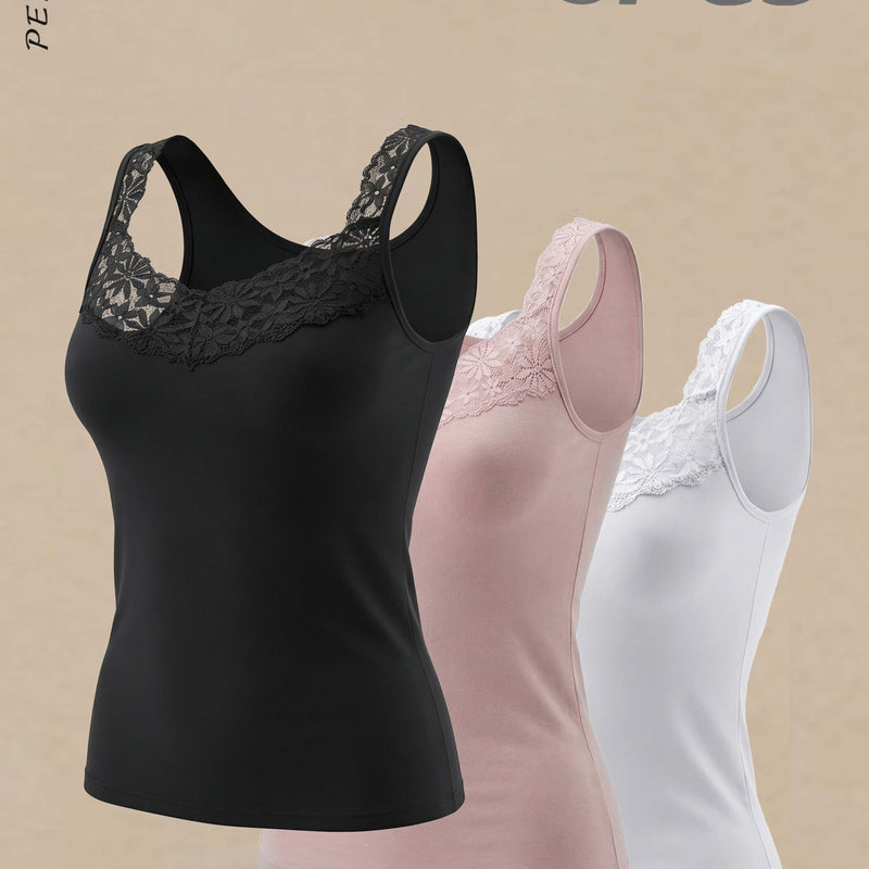 3-Pack Knight Times Women's Wide-Strap Tank Top.