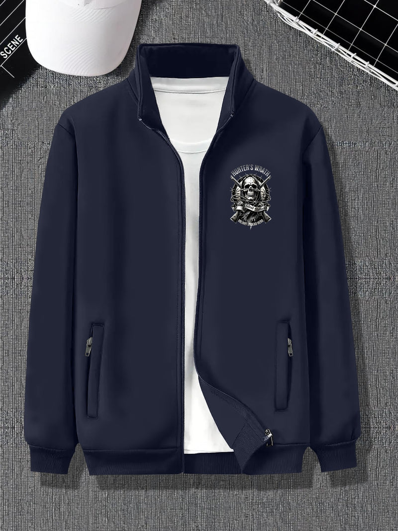 Spring and Autumn Men's Casual Jacket, Stylish Youth Coat.