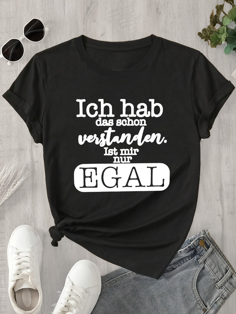 Women's Graphic Print T-Shirt.